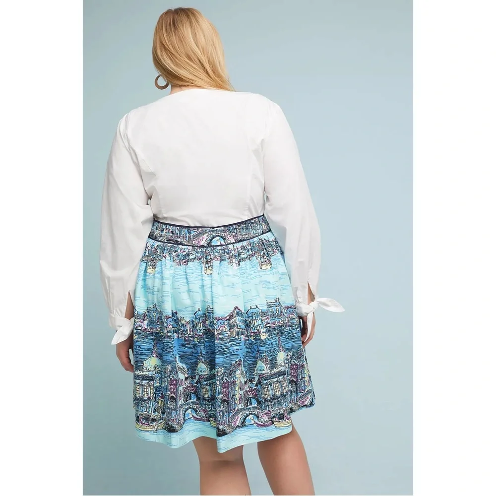 Anthropologie Colloquial A-Line Skirt NWT SZ 18W - Picture 4 of 16